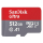 Karta pamięci SANDISK Ultra 512GB 150MB/s microSDXC + SD